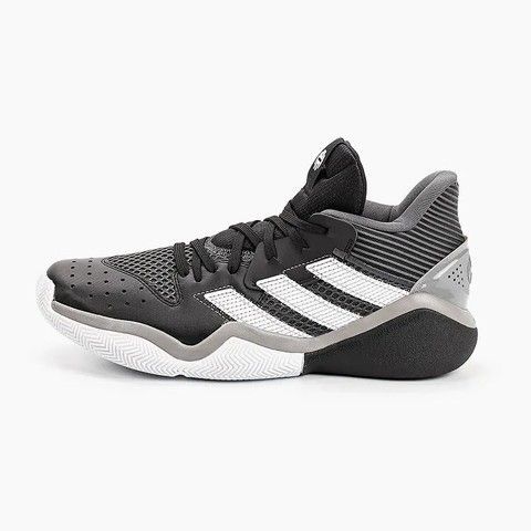 Кросівки баскетбольні Adidas Harden Stepback Black Grey EF9893, 49, В наявності, доставка 1-2 дні