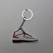 Брелок Jordan 2 Retro White Red, OneSize (універсальний), В наявності, доставка 1-2 дні