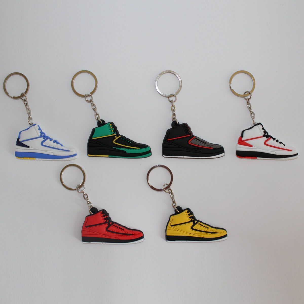 Брелок Jordan 2 Retro Red, OneSize (універсальний), В наявності, доставка 1-2 дні
