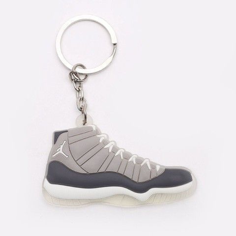 Брелок Jordan 11 Retro Grey, OneSize (універсальний), В наявності, доставка 1-2 дні