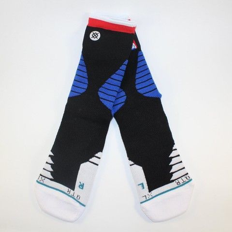 Шкарпетки баскетбольні Stance NBA Los Angeles Clippers Logo Quarter Basketball Socks Black M359C5LQCL-BLK, XL (46-50), В наявності, доставка 1-2 дні