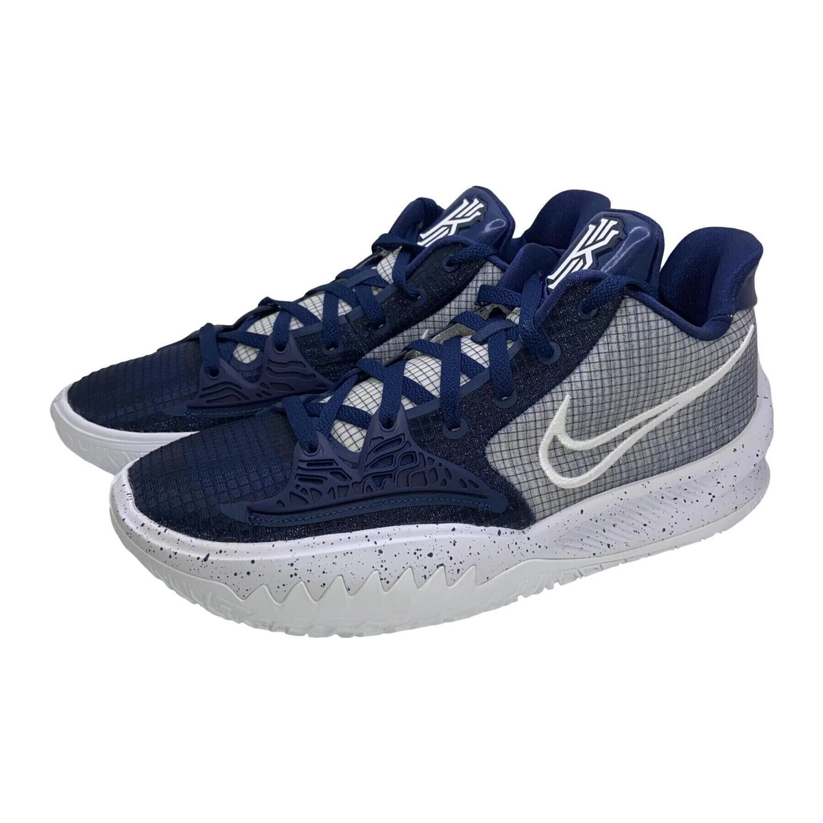 Кросівки баскетбольні Nike Kyrie Low 4 TB Promo Navy Blue DM5041-400, 49, В наявності, доставка 1-2 дні