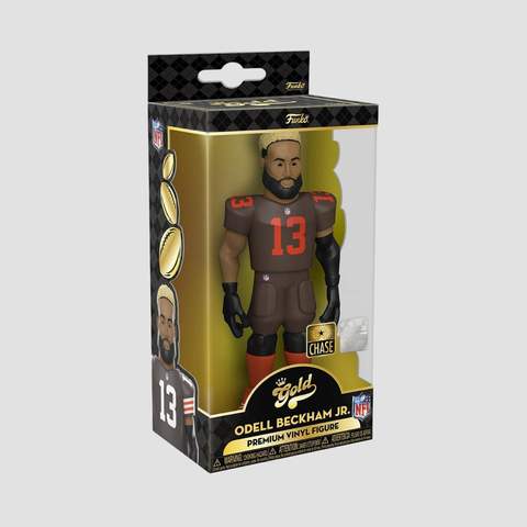 Колекційна фігурка Funko Gold NFL Odell Beckham Jr. - Cleveland Browns (59358), 5'' (12.7 см), В наявності, доставка 1-2 дні