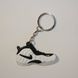 Брелок Nike Air Foamposite One White Black, OneSize (універсальний), В наявності, доставка 1-2 дні