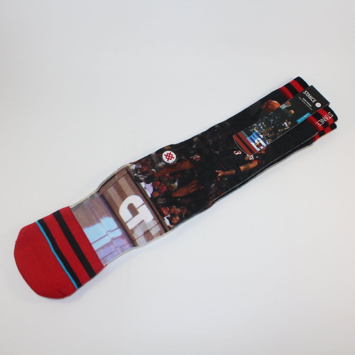 Шкарпетки унісекс Stance NBA Allen Iverson Philadelphia 76ers Crew Socks Multicolor M320D13ALL-SIX, L (42-46), В наявності, доставка 1-2 дні
