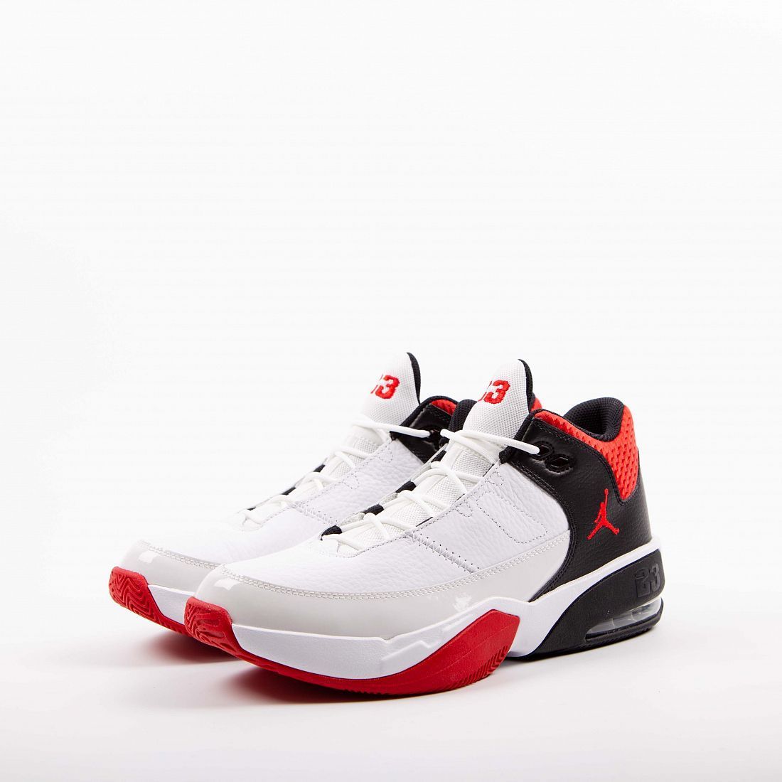 Кросівки чоловічі Jordan Max Aura 3 White Red CZ4167-160, 49.5, В наявності, доставка 1-2 дні