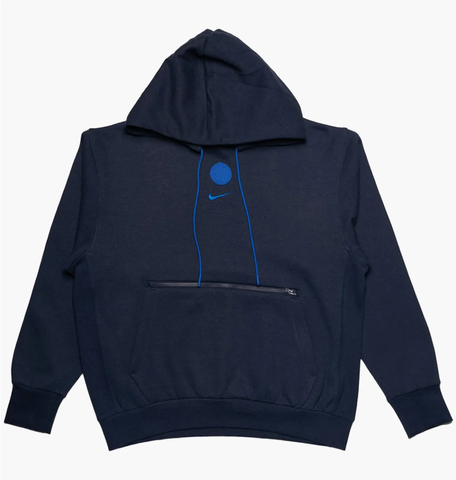 Кофта Nike NBA Dallas Mavericks Courtside Hoodie Navy Blue DR9305-419, M, В наявності, доставка 1-2 дні