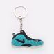 Брелок Nike Air Foamposite One Green Black, OneSize (універсальний), В наявності, доставка 1-2 дні