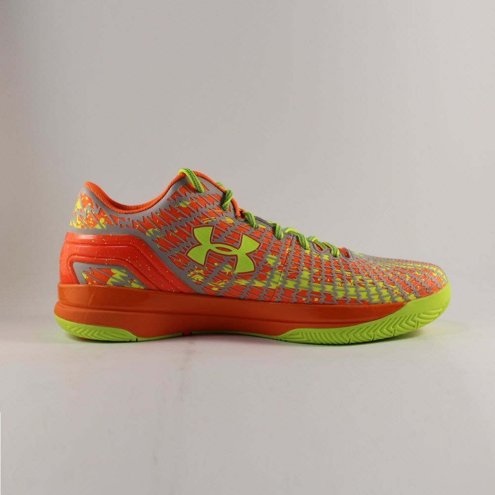 Кросівки баскетбольні Under Armour Clutchfit Drive Low TB Orange Volt 1259057-825, 47, В наявності, доставка 1-2 дні