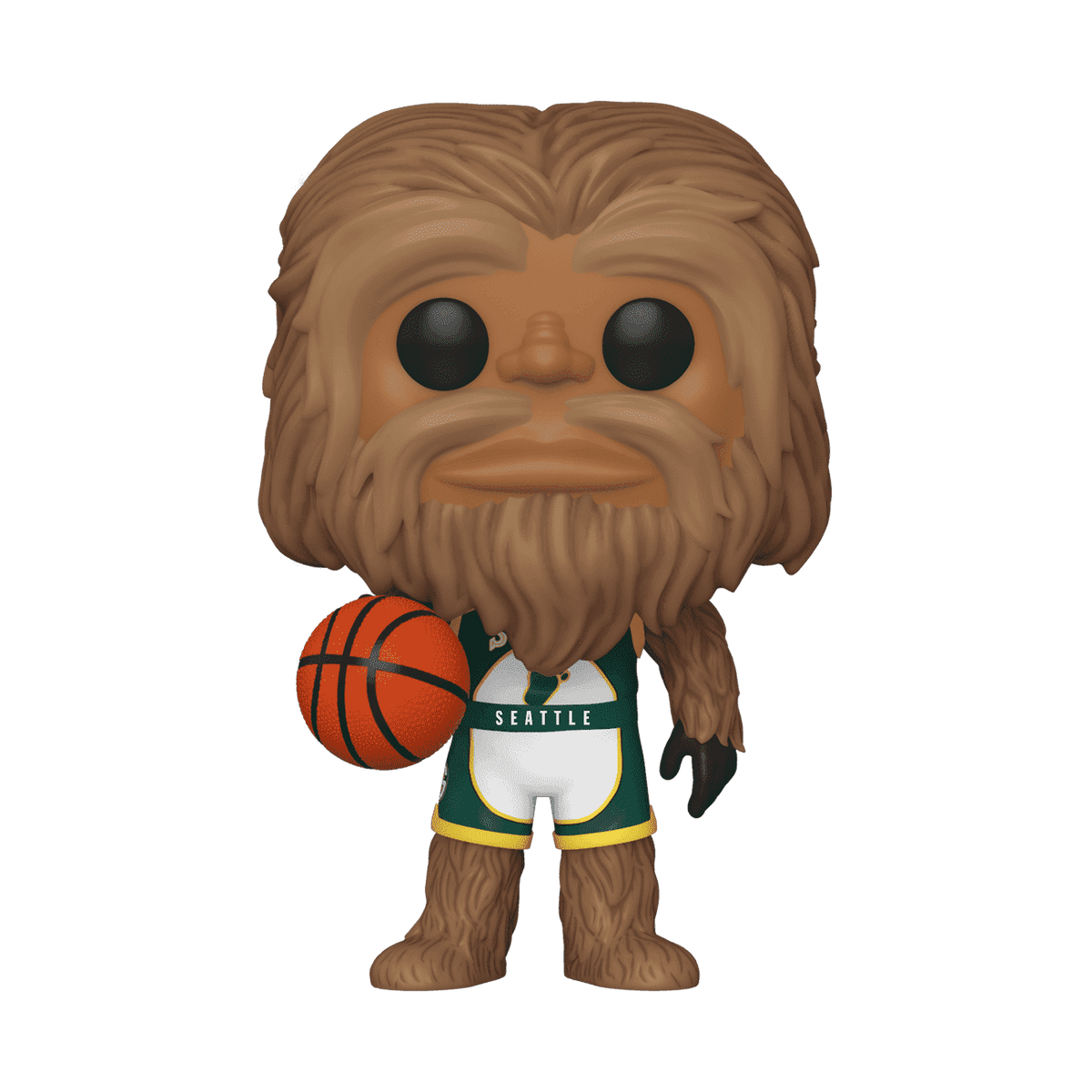 Колекційна фігурка Funko Pop NBA Mascots Squatch #01 - Seattle Supersonics (54311), 4'' (10 см), В наявності, доставка 1-2 дні