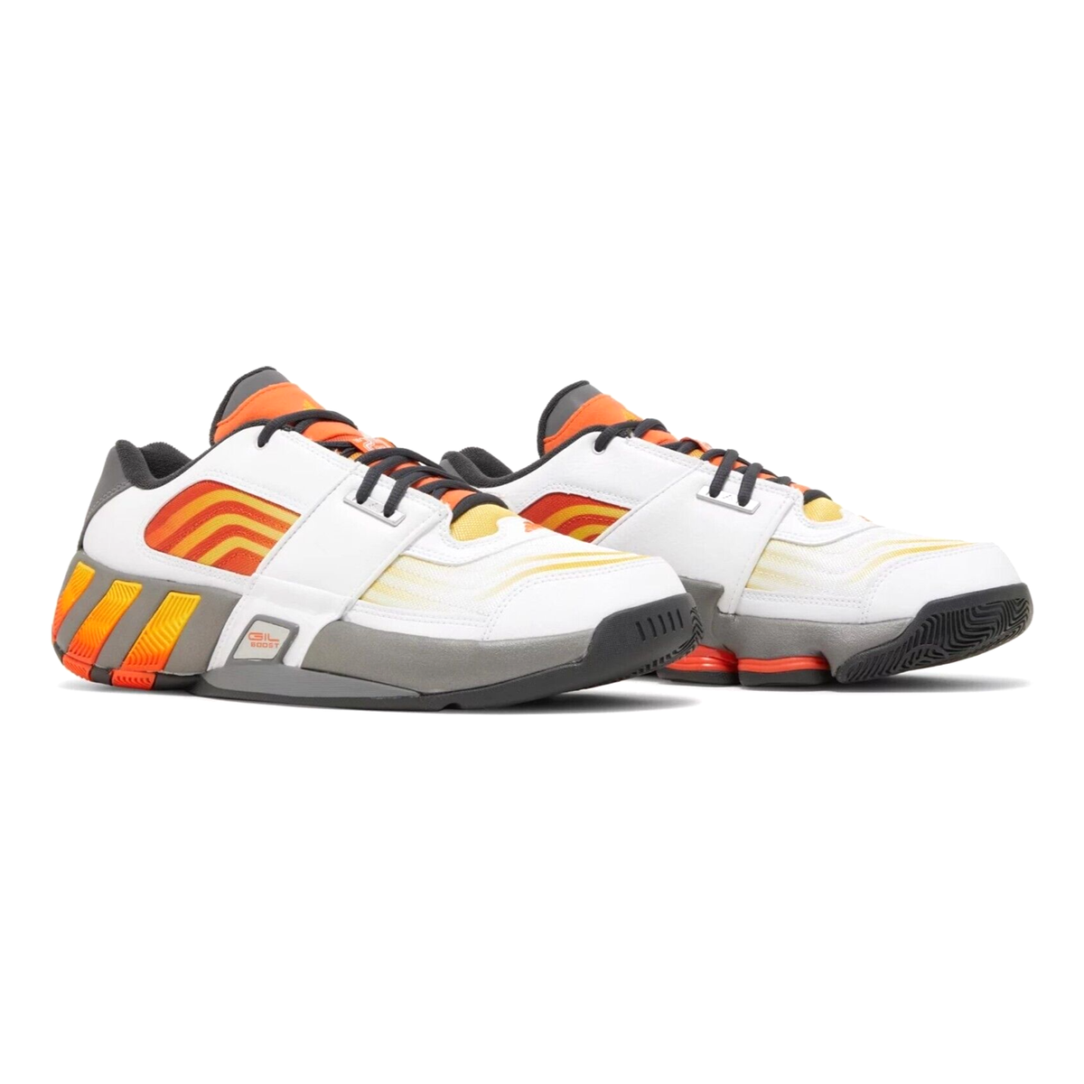 Кросівки баскетбольні Adidas Agent Gil Restomod White Orange FZ6213, 40, В наявності, доставка 1-2 дні