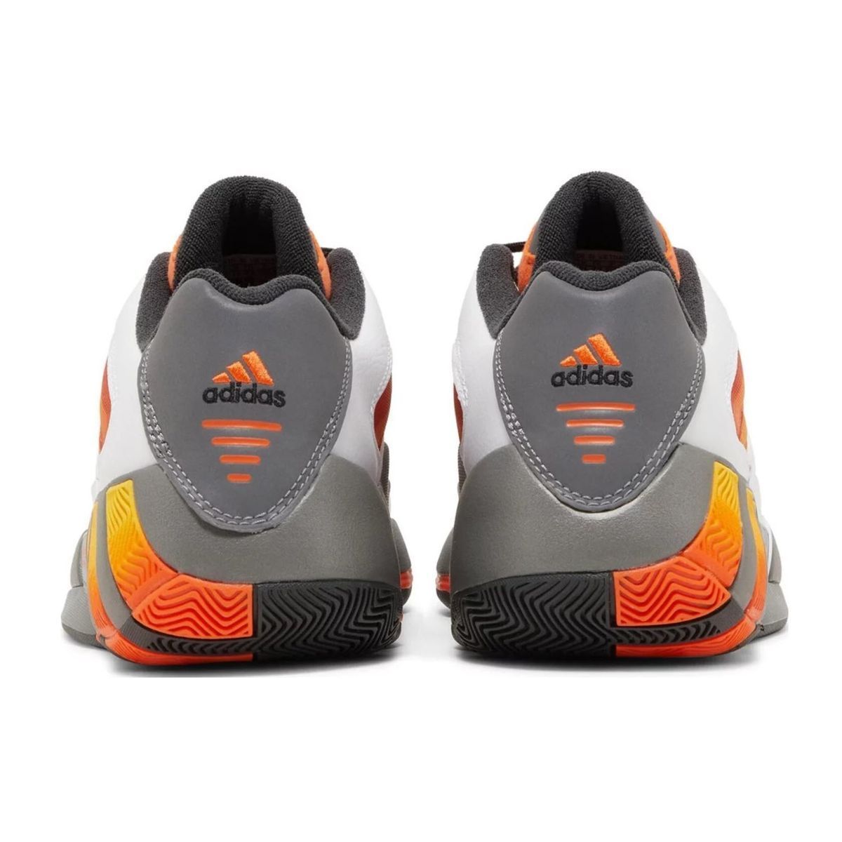 Кросівки баскетбольні Adidas Agent Gil Restomod White Orange FZ6213, 40, В наявності, доставка 1-2 дні