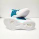Кросівки баскетбольні Nike Hyperdunk X Low TB White Teal AT3867-116, 50.5, В наявності, доставка 1-2 дні