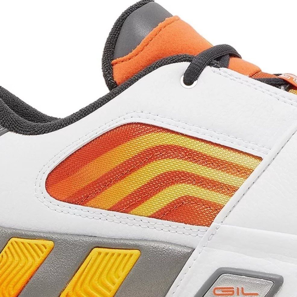 Кросівки баскетбольні Adidas Agent Gil Restomod White Orange FZ6213, 40, В наявності, доставка 1-2 дні