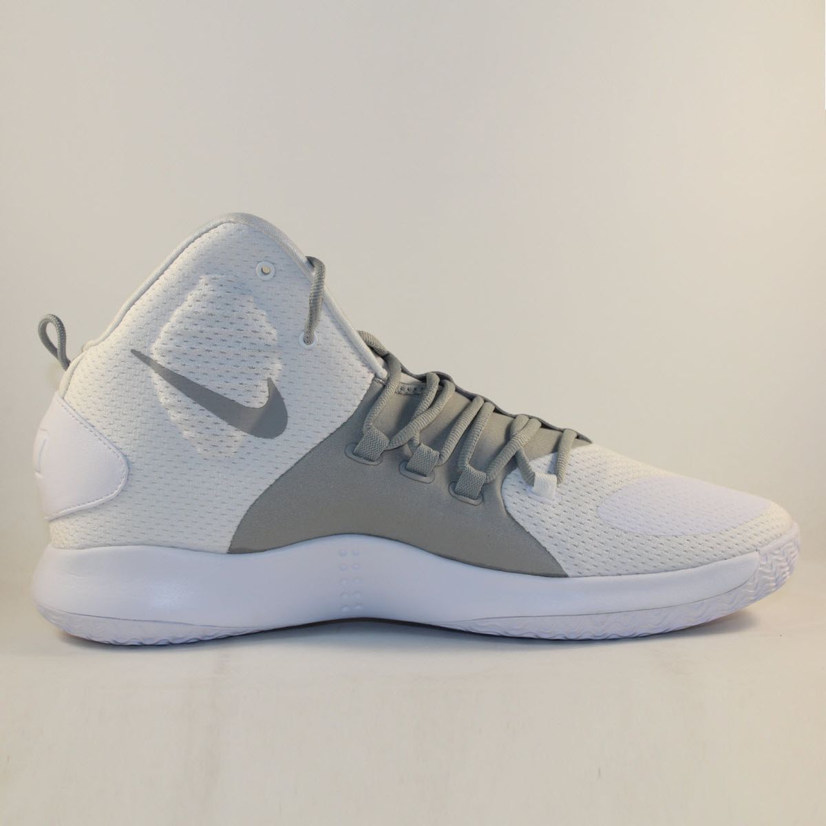 Кросівки баскетбольні Nike Hyperdunk X TB White Grey AT3866-100, 50.5, В наявності, доставка 1-2 дні