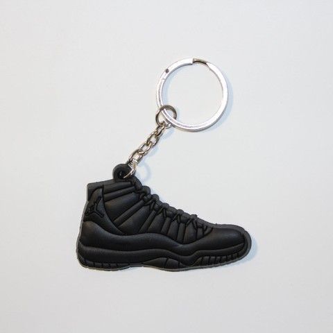 Брелок Jordan 11 Retro Black, OneSize (універсальний), В наявності, доставка 1-2 дні