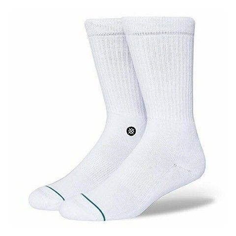 Шкарпетки унісекс Stance Icon Classic Crew Socks White M311D14ICO-WHB, XL (46-50), В наявності, доставка 1-2 дні