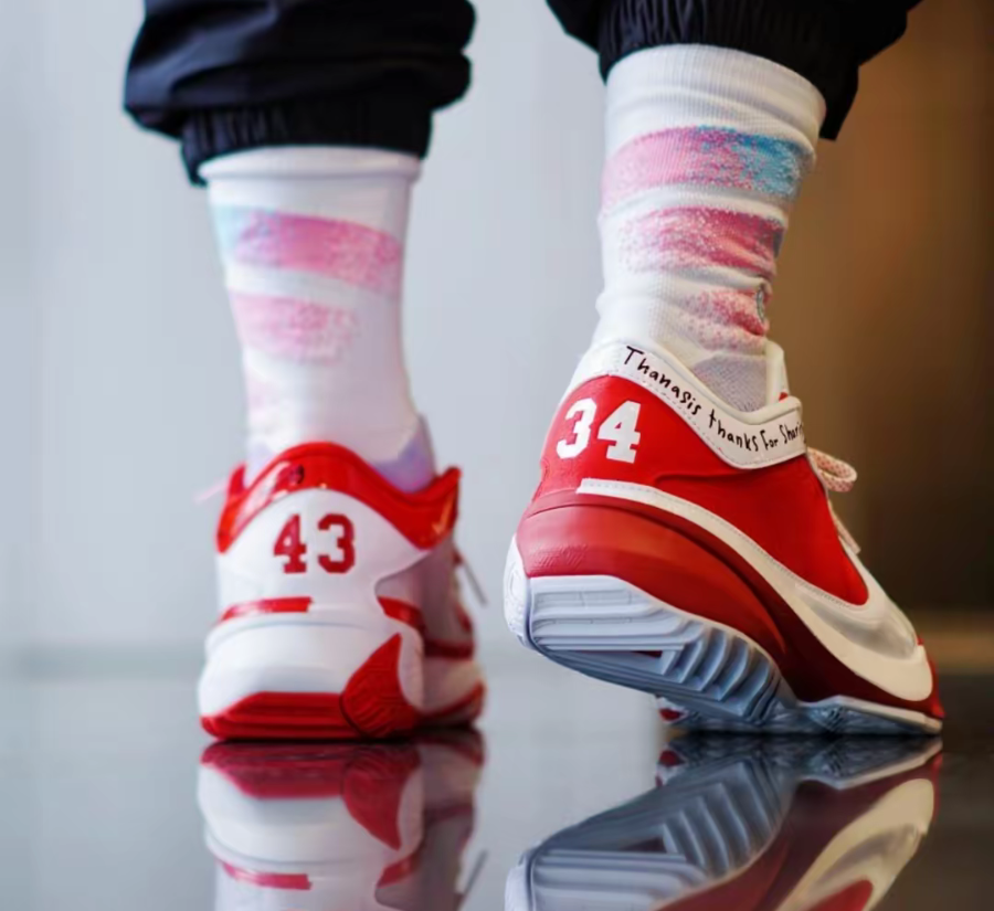 Кросівки баскетбольні Nike Zoom Freak 5 ''All Star'' White Red FV1933-600, 47.5, В наявності, доставка 1-2 дні
