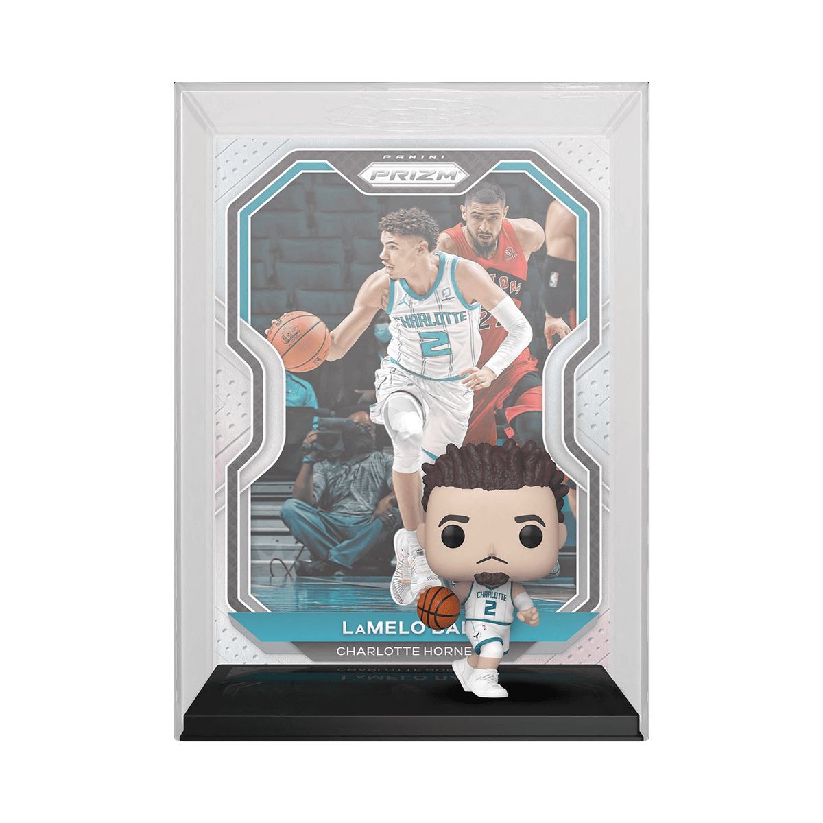 Колекційна фігурка Funko Pop Trading Cards NBA LaMelo Ball - Charlotte Hornets White (60524), 4'' (10 см), В наявності, доставка 1-2 дні