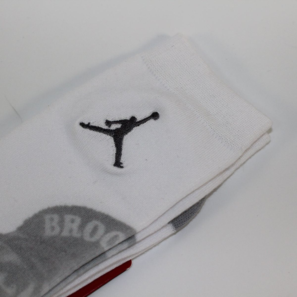 Шкарпетки Jordan IV 4 Retro Spike Lee Crew Socks White SX5645-100, XL (46-50), В наявності, доставка 1-2 дні