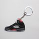 Брелок Jordan 5 Retro Supreme Black, OneSize (універсальний), В наявності, доставка 1-2 дні