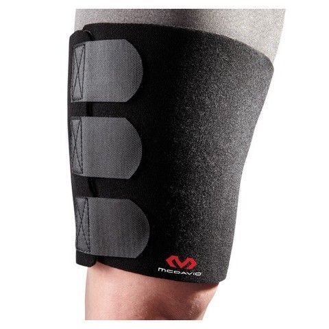 Бандаж для стегна компресійний McDavid 478 Thigh Wrap adjustable Black, OneSize (універсальний), В наявності, доставка 1-2 дні