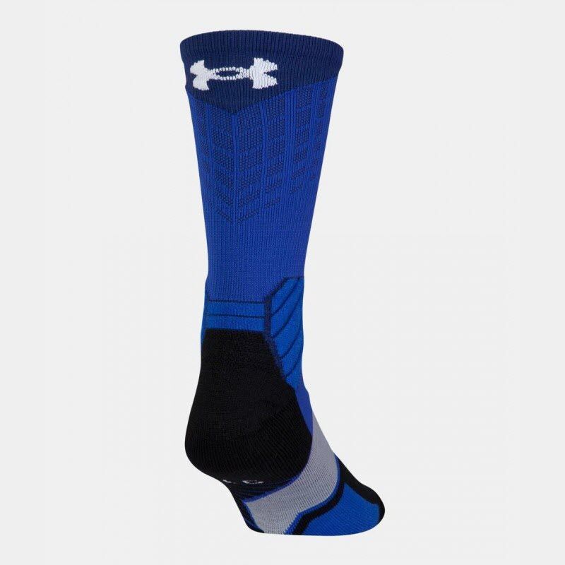 Шкарпетки баскетбольні Under Armour Performance Basketball Crew Socks Royal Blue 1292873-400, L (42-46), В наявності, доставка 1-2 дні