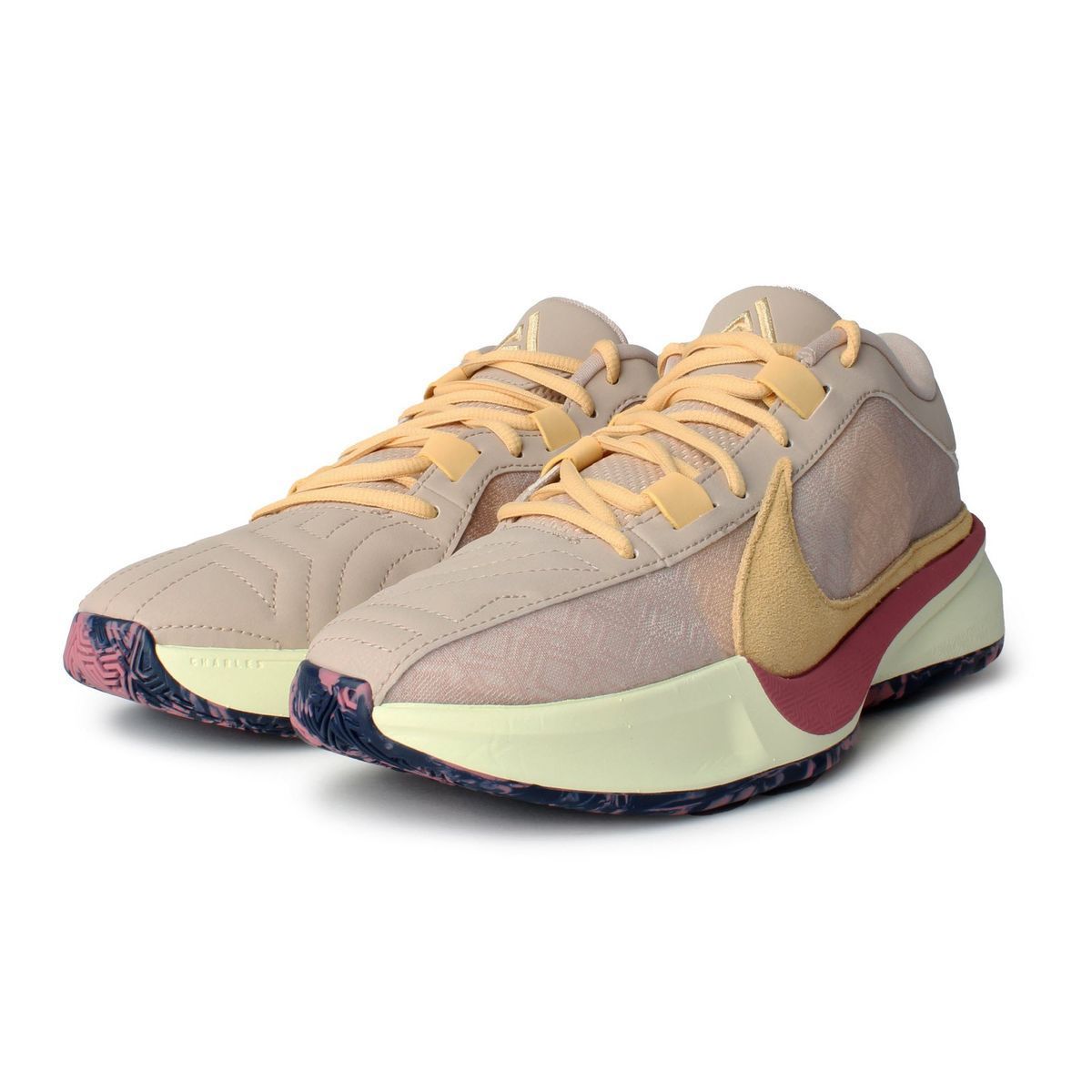 Кросівки баскетбольні Nike Zoom Freak 5 TB Fossil Stone DX4985-200, 48.5, В наявності, доставка 1-2 дні