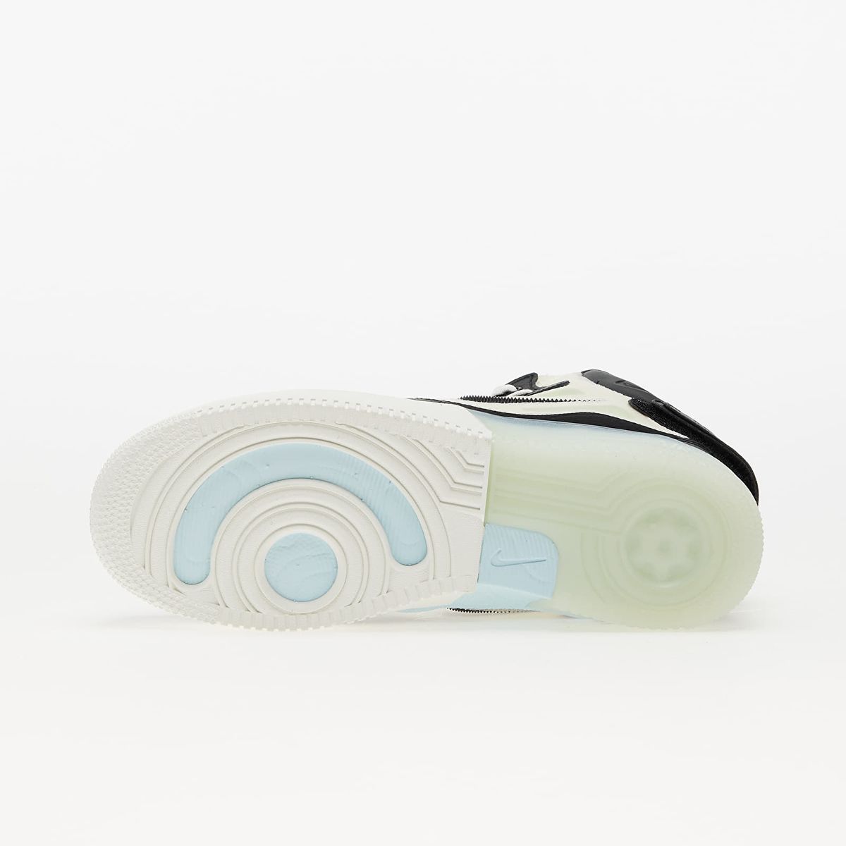 Кросівки чоловічі Nike Air Force 1 React Mid Black Neon DQ1872-100, 39, В наявності, доставка 1-2 дні
