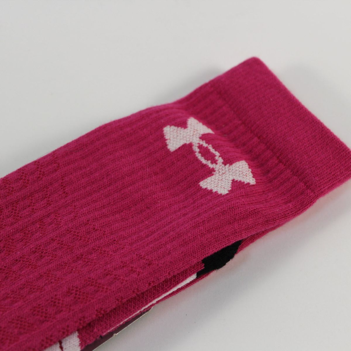 Шкарпетки спортивні Under Armour Unrivaled Crew Socks Pink 1292865-654, L (42-46), В наявності, доставка 1-2 дні