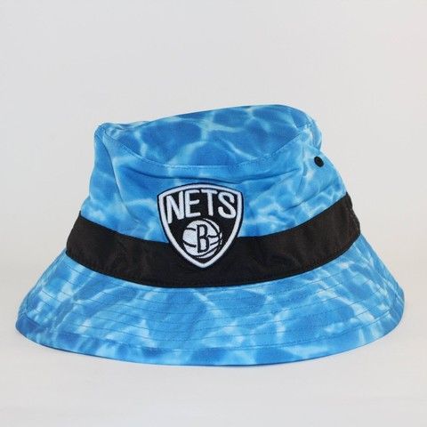 Панама Mitchell & Ness NBA Brooklyn Nets Surf Camo Bucket Hat, S/M, В наявності, доставка 1-2 дні
