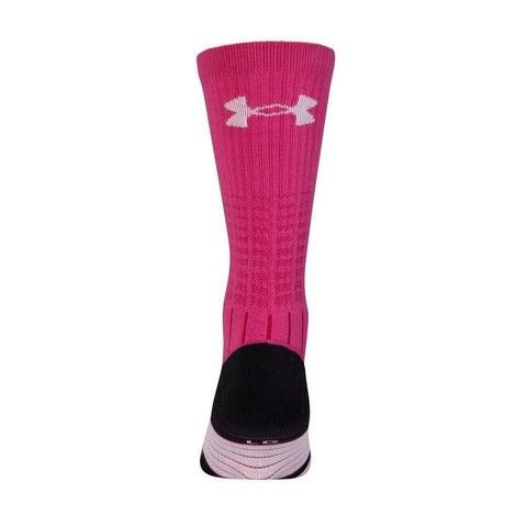 Шкарпетки спортивні Under Armour Unrivaled Crew Socks Pink 1292865-654, L (42-46), В наявності, доставка 1-2 дні