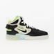Кросівки чоловічі Nike Air Force 1 React Mid Black Neon DQ1872-100, 39, В наявності, доставка 1-2 дні