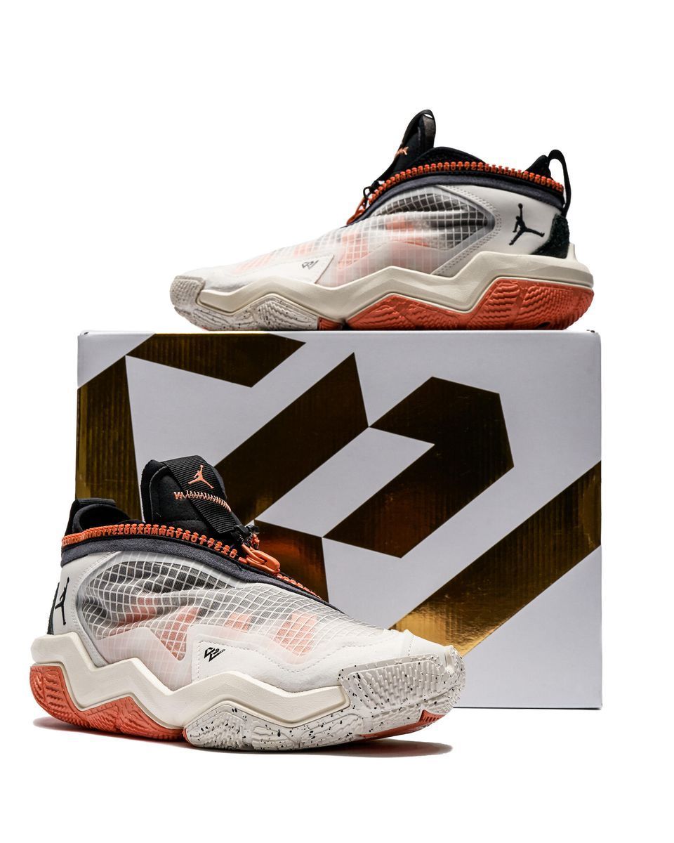 Кросівки баскетбольні Jordan Why Not 6 Beige Orange DO7189-002, 45, В наявності, доставка 1-2 дні