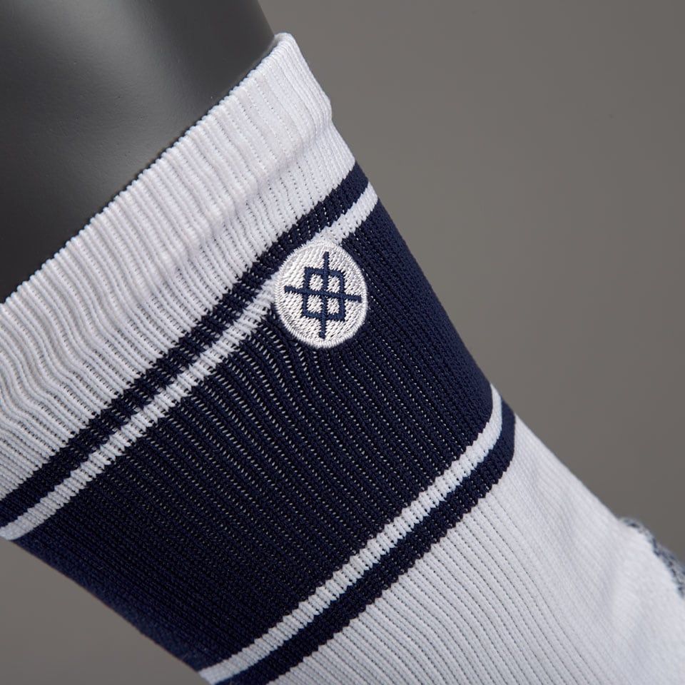 Шкарпетки баскетбольні Stance NBA Bold Stripe Crew Basketball Socks White Navy M559D6CRBS-NVY, L (42-46), В наявності, доставка 1-2 дні