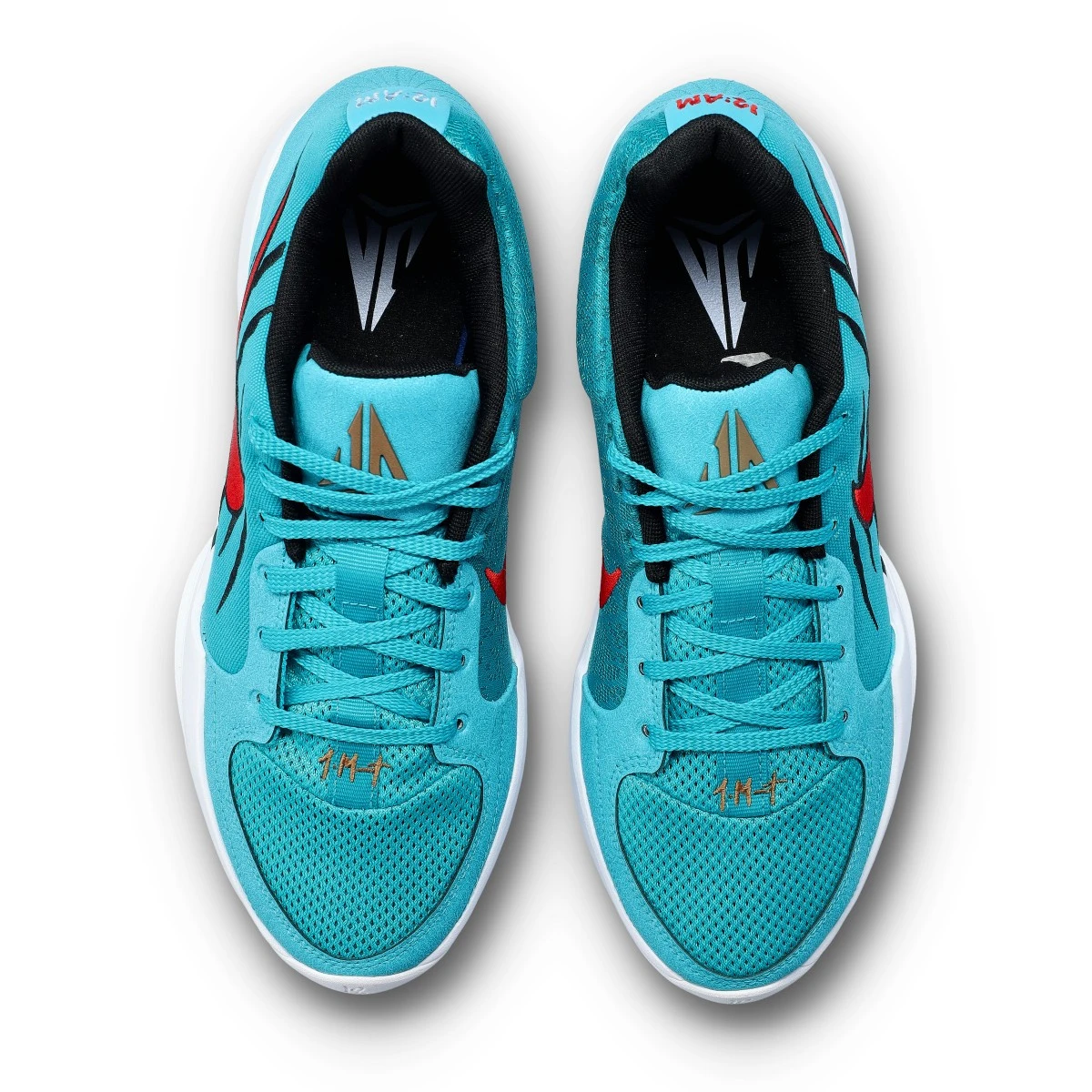 Кросівки баскетбольні Nike Ja 2 ''Scratch'' Rapid Teal/University Red HQ1759-400, 49.5, В наявності, доставка 1-2 дні