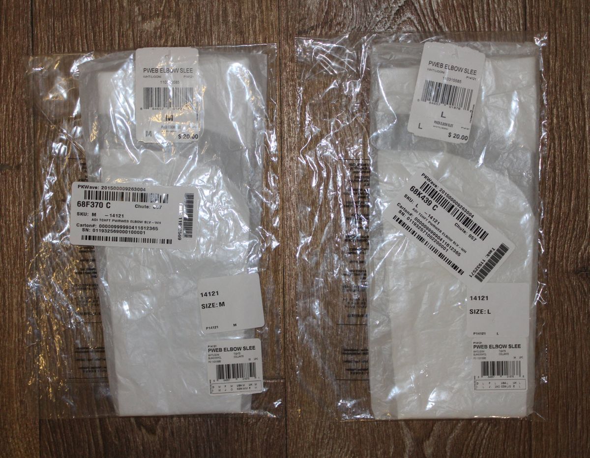 Нарукавник компресійний Adidas TechFit Powerweb Elbow Sleeve White, L, В наявності, доставка 1-2 дні