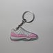 Брелок Jordan 11 Retro Low White Pink, OneSize (універсальний), В наявності, доставка 1-2 дні
