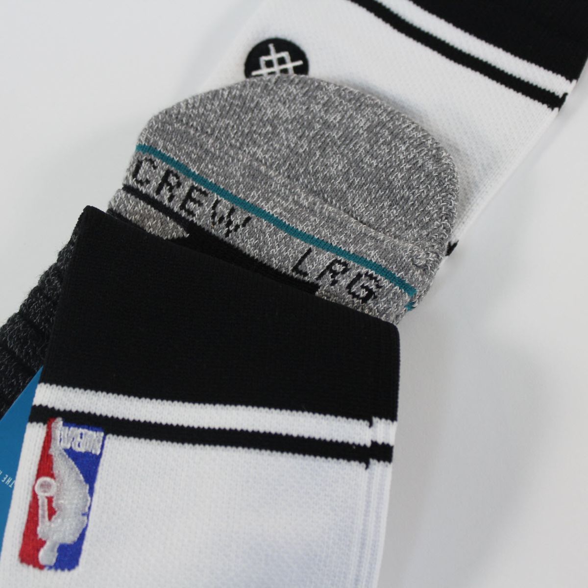 Шкарпетки баскетбольні Stance NBA Bold Stripe Crew Basketball Socks Black M559D6CRBS-BLK, XL (46-50), В наявності, доставка 1-2 дні
