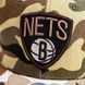 Кепка снепбек Mitchell & Ness NBA Brooklyn Nets Woodland Desert Stretch Snapback Khaki 6HSSMM19494-BNECMWD, OneSize (універсальний), В наявності, доставка 1-2 дні