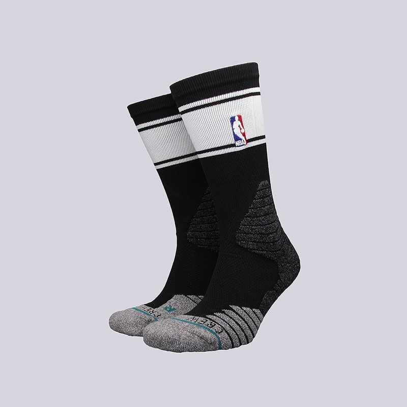 Шкарпетки баскетбольні Stance NBA Bold Stripe Crew Basketball Socks Black M559D6CRBS-BLK, XL (46-50), В наявності, доставка 1-2 дні