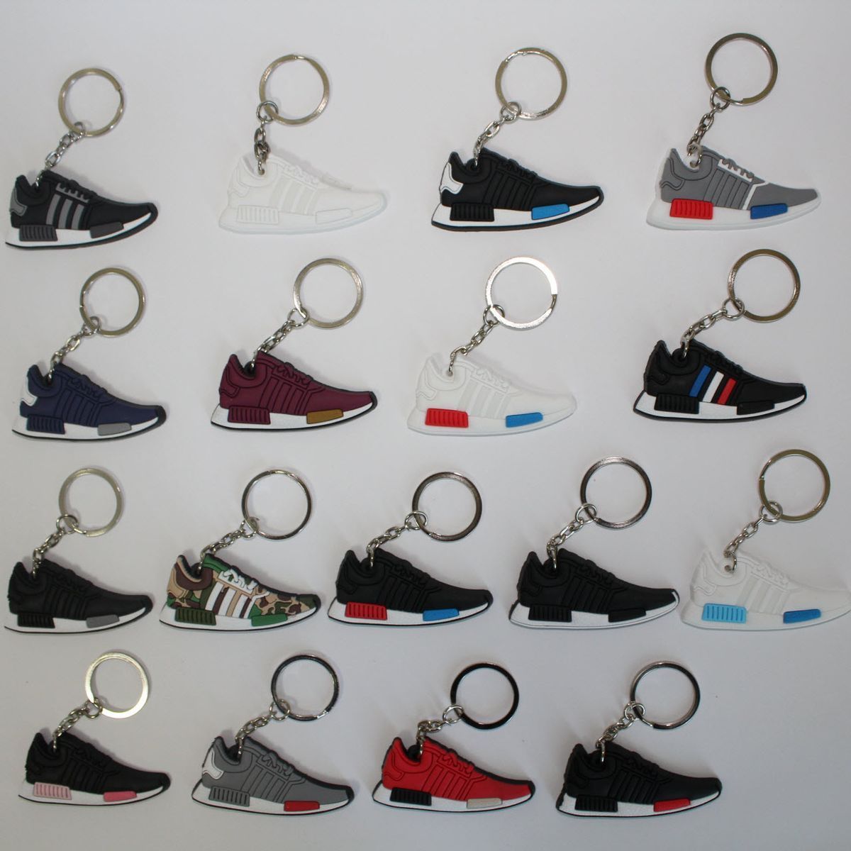 Брелок Adidas NMD R1 Black Grey, OneSize (універсальний), В наявності, доставка 1-2 дні
