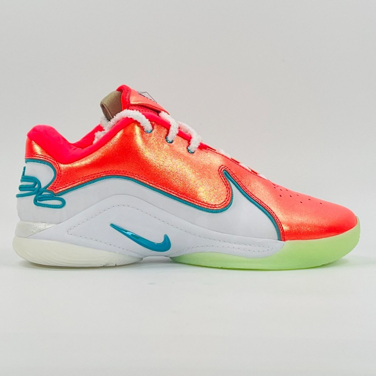 Кросівки баскетбольні Nike Lebron XXII 22 Teal Orange HV5148-600, 41, В наявності, доставка 1-2 дні