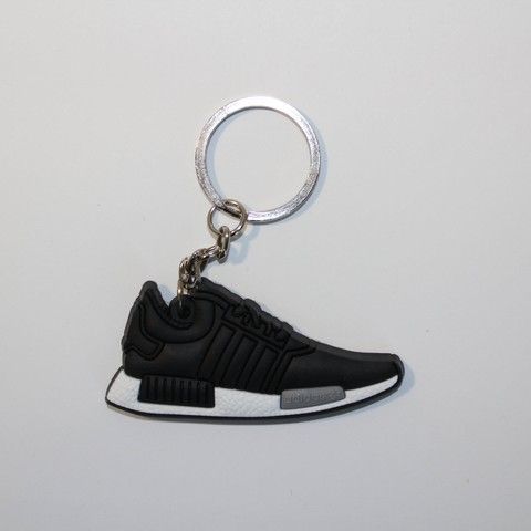 Брелок Adidas NMD R1 Black Grey, OneSize (універсальний), В наявності, доставка 1-2 дні
