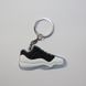 Брелок Jordan 11 Retro Low White Black, OneSize (універсальний), В наявності, доставка 1-2 дні