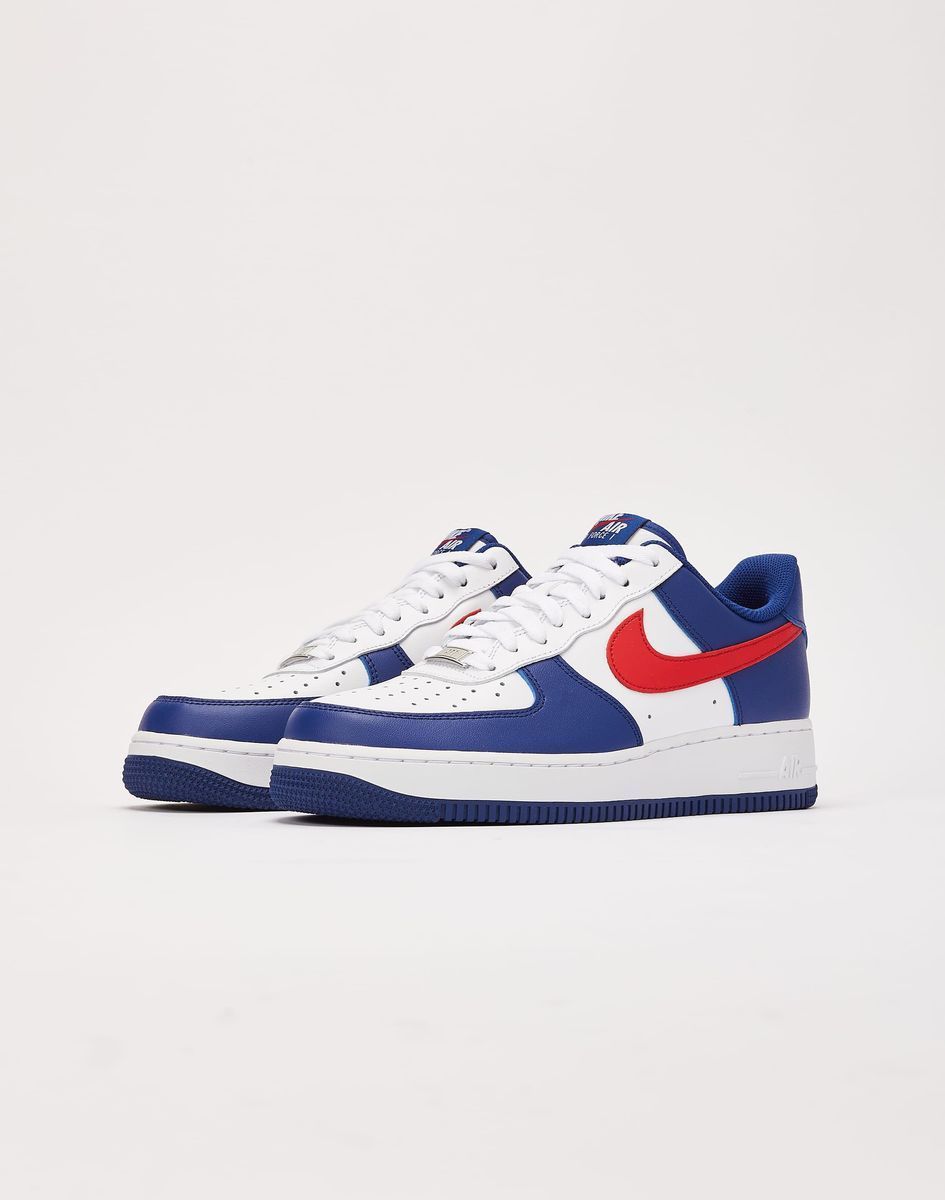 Кросівки чоловічі Nike Air Force 1 '07 &ldquo;Independence Day&rdquo; White/Varsity Red/Sport Royal CZ9164-100, 41, В наявності, доставка 1-2 дні