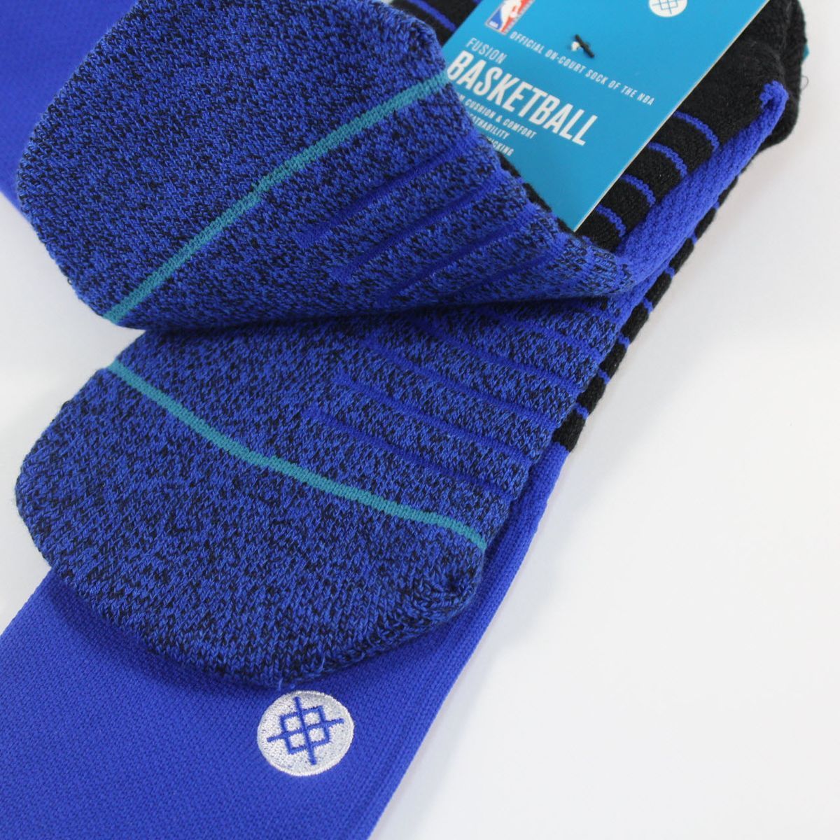 Шкарпетки баскетбольні Stance NBA Solid Crew Basketball Socks Blue M559C5SLID-BLU, L (42-46), В наявності, доставка 1-2 дні