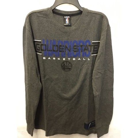 Кофта лонгслів UNK NBA Golden State Warriors Grey, S, В наявності, доставка 1-2 дні