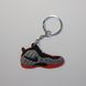 Брелок Nike Air Foamposite One Grey Red, OneSize (універсальний), В наявності, доставка 1-2 дні