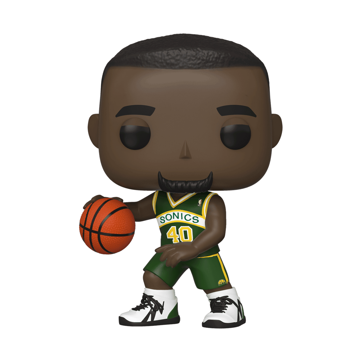 Колекційна фігурка Funko Pop NBA Shawn Kemp #72- Seattle Supersonics Green (45929), 4'' (10 см), В наявності, доставка 1-2 дні